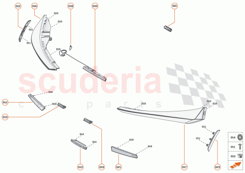 Part Diagram for McLaren 28AA780CP