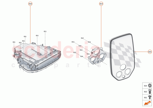 Part Diagram for McLaren 15MA403CP