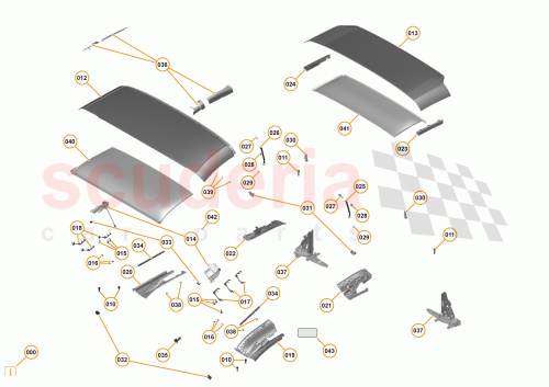 Part Diagram for McLaren 11A4045SP