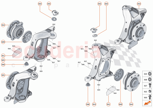 Part Diagram for McLaren 13BA442RP