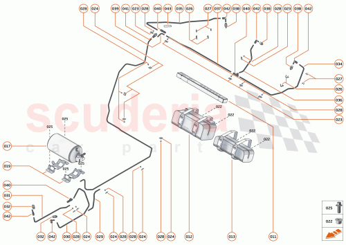 Part Diagram for McLaren 15NA073RP