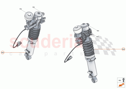 Part Diagram for McLaren 23BA206CP