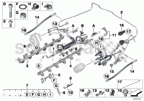 Part Diagram for Rolls Royce 13 53 7565086