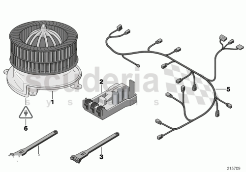 Part Diagram for Rolls Royce 64 11 6938632