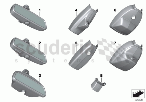 Part Diagram for Rolls Royce 51 16 9224342