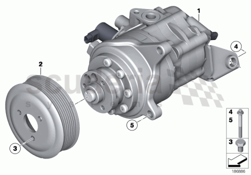 Part Diagram for Rolls Royce 32 42 7545298