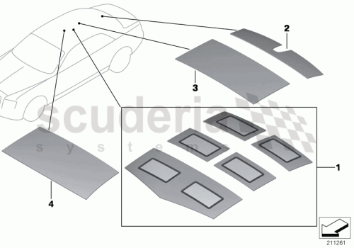 Part Diagram for Rolls Royce 51 48 7042897