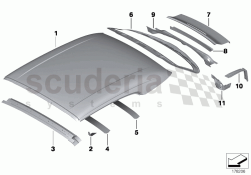 Part Diagram for Rolls Royce 41 31 7232614