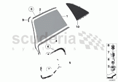 Part Diagram for Rolls Royce 61 13 7691394