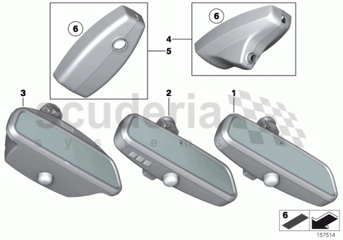 Part Diagram for Rolls Royce 51 16 9123529