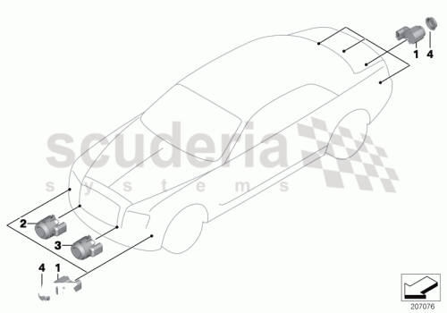 Part Diagram for Rolls Royce 66 20 9215521