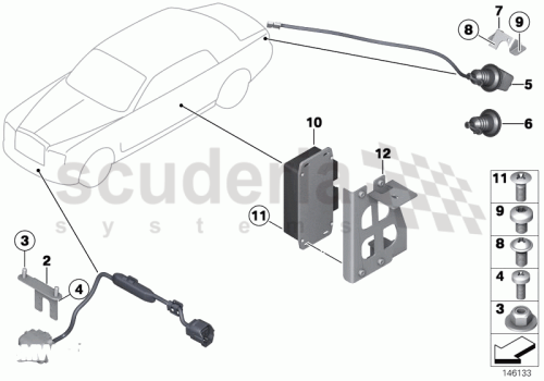 Part Diagram for Rolls Royce 66 53 0393564