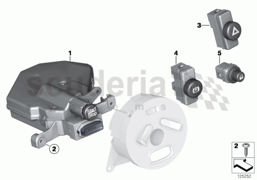 Part Diagram for Rolls Royce 61 31 0304772