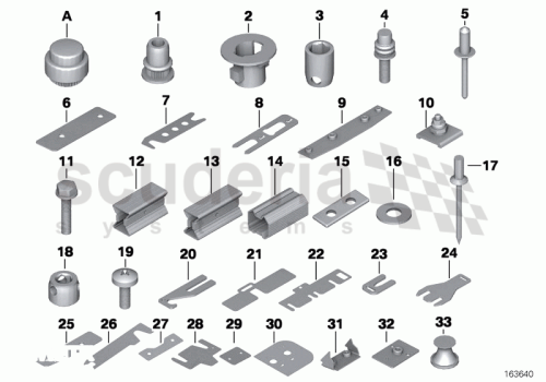 Part Diagram for Rolls Royce 41 12 8266650