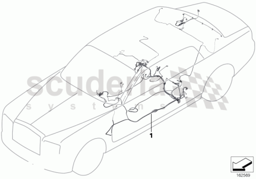 Part Diagram for Rolls Royce 61 11 0022519