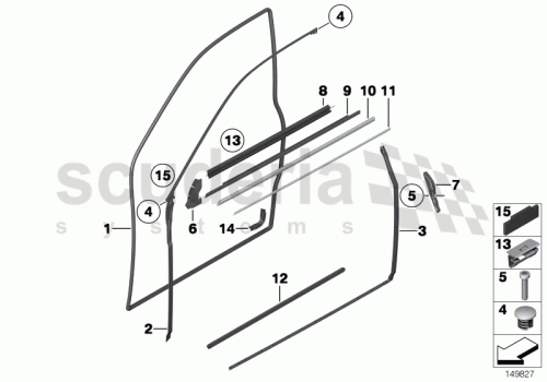 Part Diagram for Rolls Royce 51 21 7115772