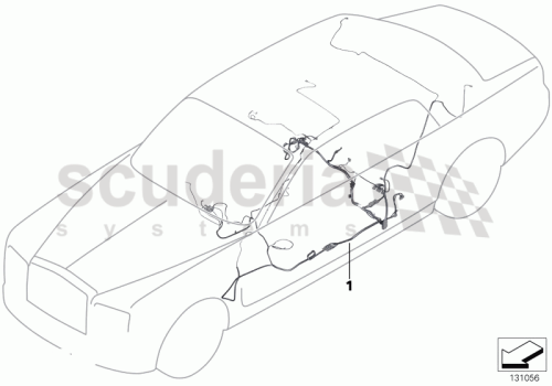 Part Diagram for Rolls Royce 61 11 0422834