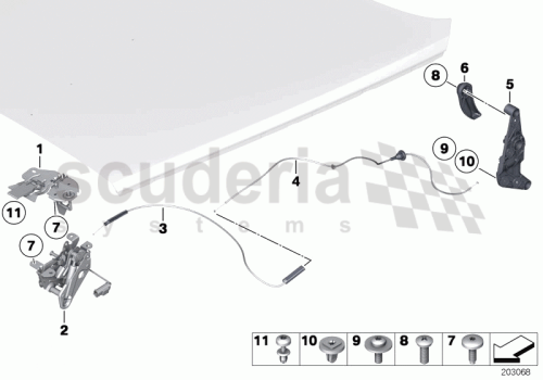 Part Diagram for Rolls Royce 51 23 9114001
