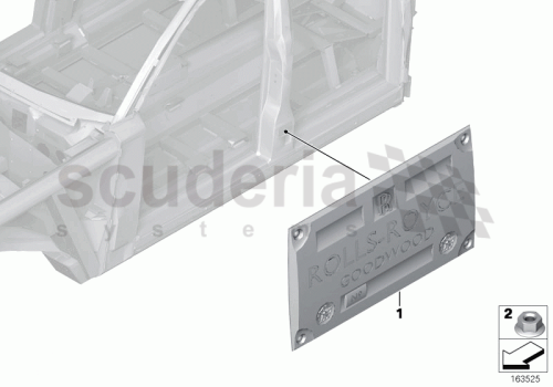 Part Diagram for Rolls Royce 11 11 9127241