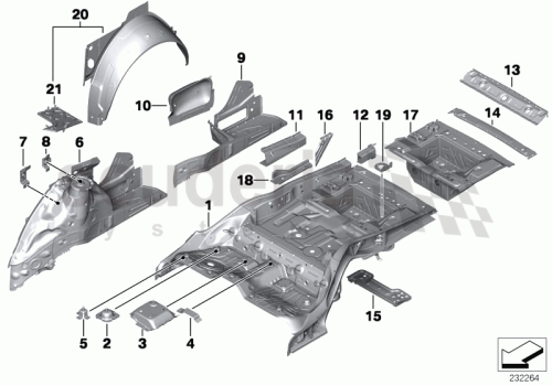Part Diagram for Rolls Royce 41 00 7242649