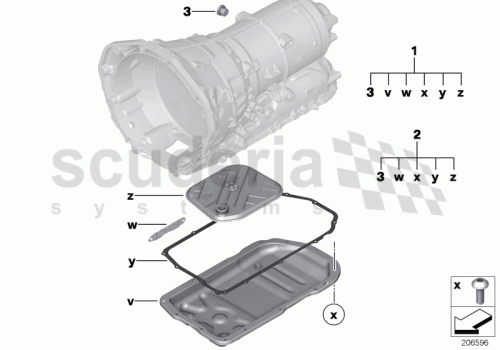 Part Diagram for Rolls Royce 24 11 7588894