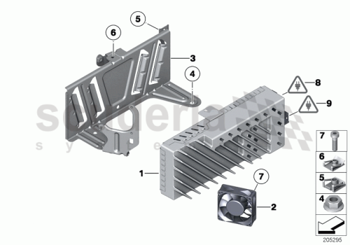 Part Diagram for Rolls Royce 65 12 9247157
