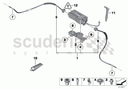 Part Diagram for Rolls Royce 34 43 6773602