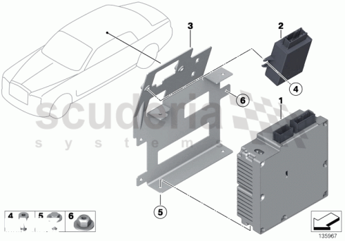Part Diagram for Rolls Royce 65 50 0140769