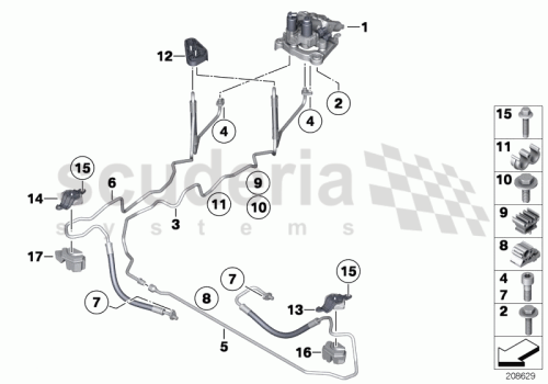 Part Diagram for Rolls Royce 37 14 6775258