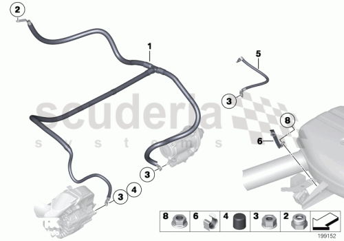 Part Diagram for Rolls Royce 11 78 7549563