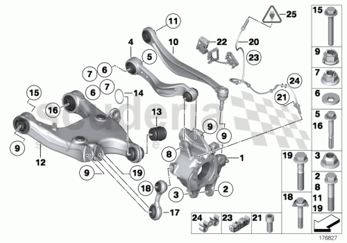 Part Diagram for Rolls Royce 33 32 6779785
