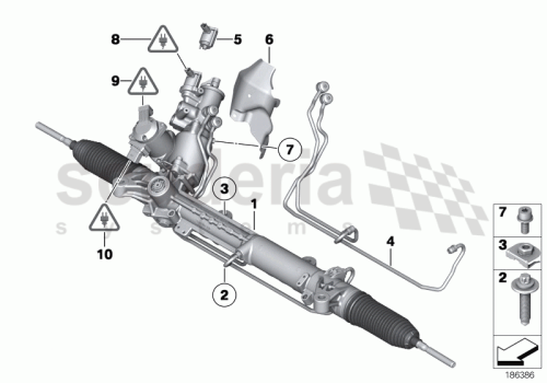 Part Diagram for Rolls Royce 32 10 6796082