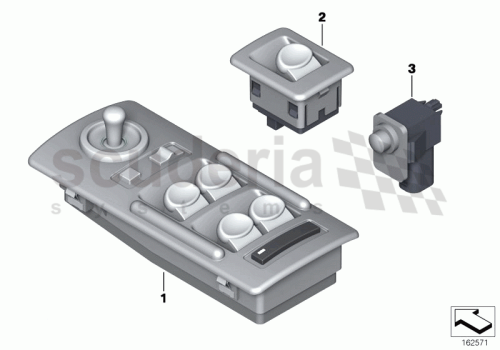 Part Diagram for Rolls Royce 61 31 0154485