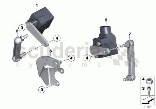Part Diagram for Rolls Royce 37 14 6784697