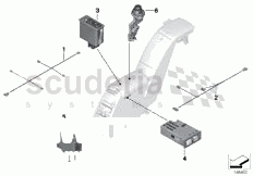 Part Diagram for Rolls Royce 65 12 0302742
