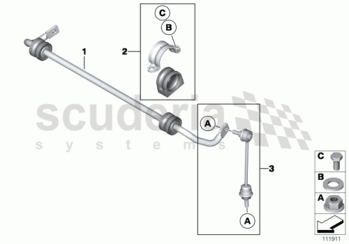 Part Diagram for Rolls Royce 33 55 0150518