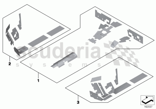 Part Diagram for Rolls Royce 51 48 6964335