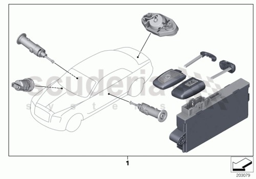 Part Diagram for Rolls Royce 51 21 0038485