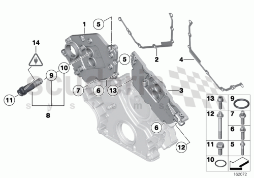 Part Diagram for Rolls Royce 11 36 7561852