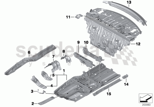 Part Diagram for Rolls Royce 41 11 7204181