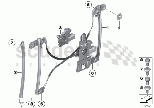 Part Diagram for Rolls Royce 51 33 7174606