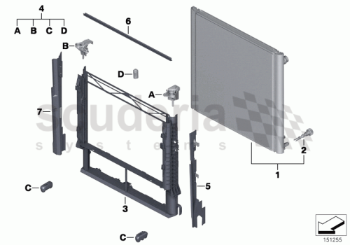 Part Diagram for Rolls Royce 17 12 7595445