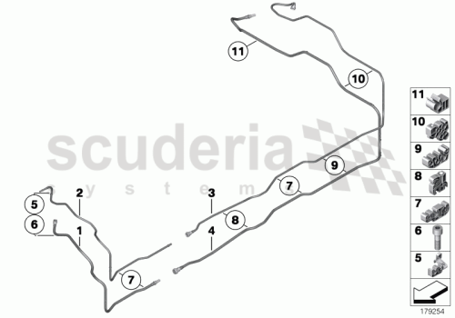 Part Diagram for Rolls Royce 16 12 7204357