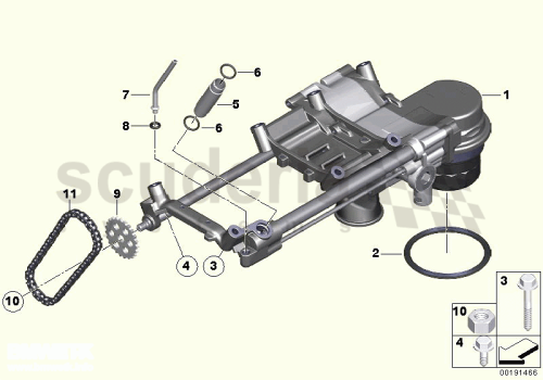 Part Diagram for Rolls Royce 11 41 7508285