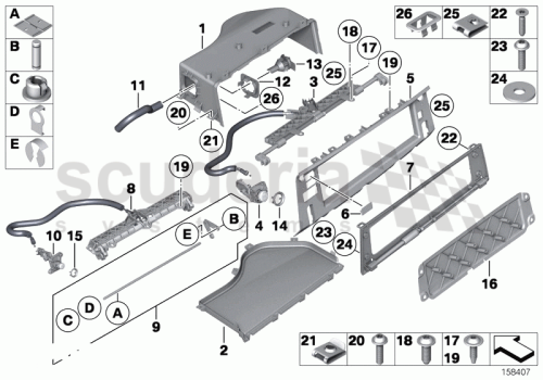 Part Diagram for Rolls Royce 51 45 9250888