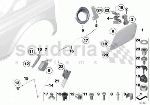 Part Diagram for Rolls Royce 41 62 7073985