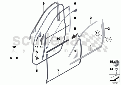 Part Diagram for Rolls Royce 51 33 7223757