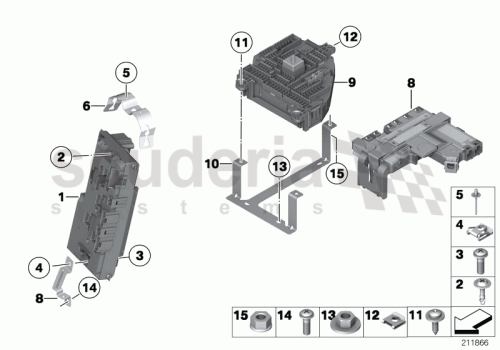 Part Diagram for Rolls Royce 61 14 9151315