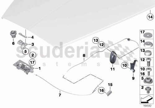 Part Diagram for Rolls Royce 51 23 7209647