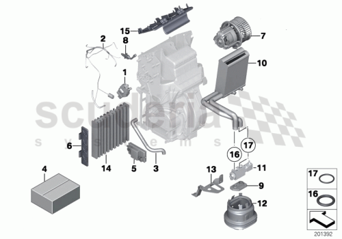Part Diagram for Rolls Royce 64 11 6920430